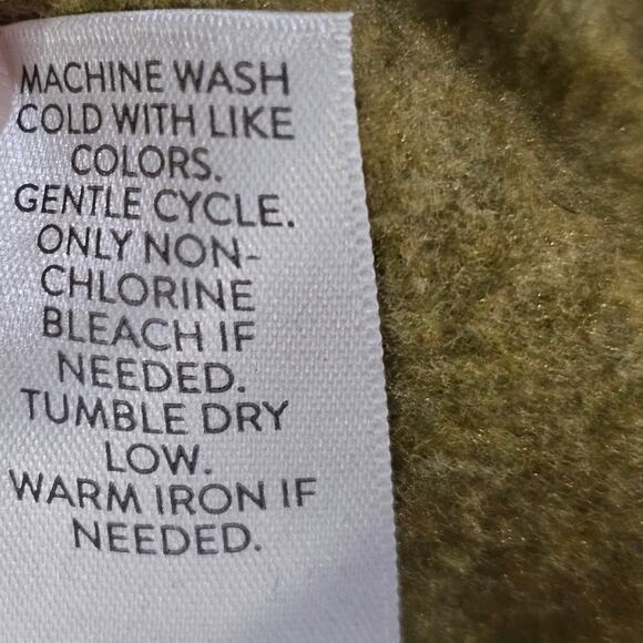 J Jill Womens Pullover Sz S Coastal Grandmother Minimalist Green Knit Mock Neck - Picture 6 of 7